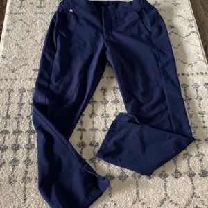 Navy figs scrubs bottoms